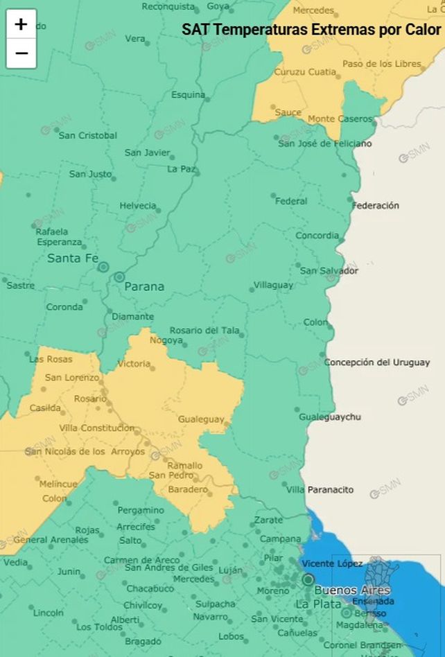 Un bloqueo atmosférico provocará temperaturas inusuales para el otoño durante toda la semana en gran parte del país