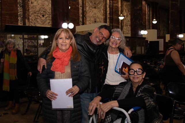 Noemí Correa Olivé, Orlando Valdéz, Marisa Chazarreta y Jorgelina Paladini  