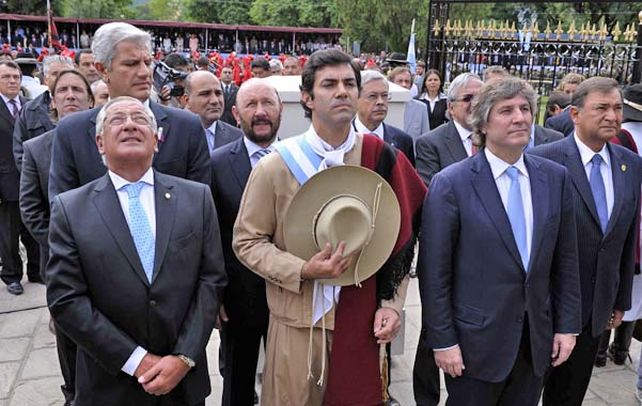 Celebración. El pueblo salteño y sus autoridades recordaron la histórica batalla del 20 de febrero de 1813.