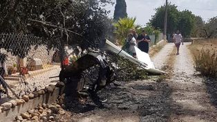 Siete muertos al chocar un helicóptero y una avioneta