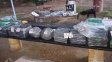 Secuestraron más de 135 kilos de marihuana arrojados desde una embarcación en el río Paraná