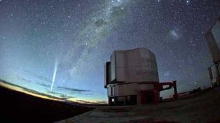 C&oacute;rdoba polemiza por el paso del cometa Lovejoy en la madrugada