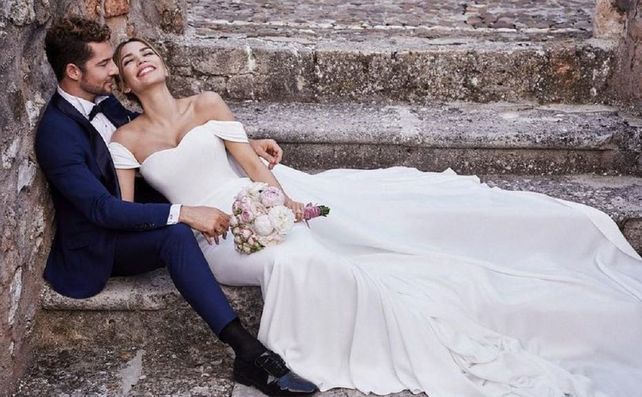 David Bisbal se casó en secreto con Rosanna Zanetti