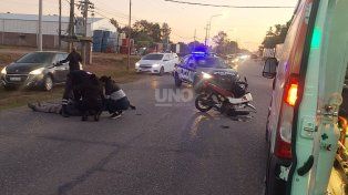 El accidente en jurisdicción de Monte Vera dejó como saldo un motociclista fallecido