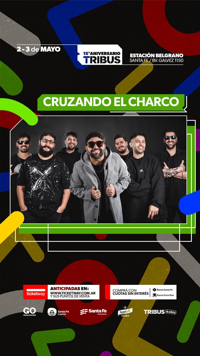 Cuenta regresiva: últimas entradas para el Festival Tribus 15 Aniversario
