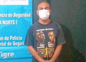 Detuvieron a Rodrigo La Hiena Barrios por violencia de género