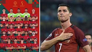 Cristiano Ronaldo lidera la lista de Portugal para el Mundial