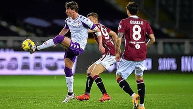 Fiorentina y Torino empataron por la 20ª fecha en el Calcio