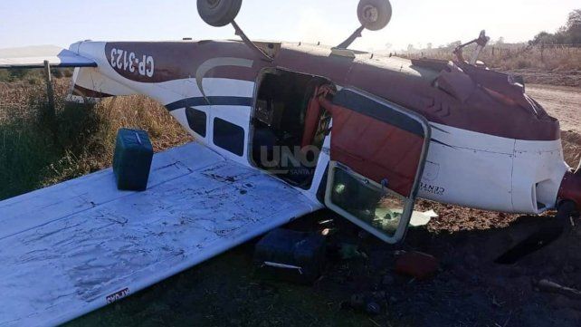La avioneta que cayó en Chacoy que fue abandonada llevaba 320 kilos de cocaína