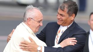 Francisco volvió a su continente querido con su credo de justicia social