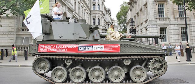 Un tanque por Londres