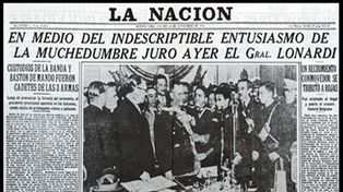 El diario La Nación negó el golpe de Estado del 55