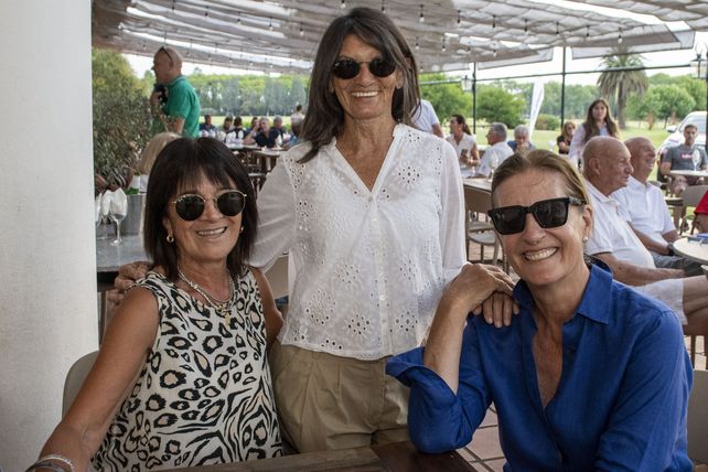 Silvia Campos, Patricia González y Guillermina Layus