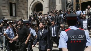 Messi fue condenado a 21 meses de prisión en suspenso por fraude