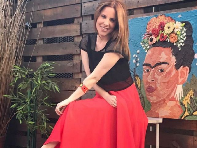 La primera foto de Agustina Kämpfer tocándose la pancita tras confirmar el embarazo