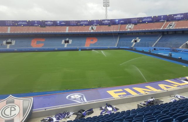 La Olla va quedando impecable para la final de la Copa Sudamericana