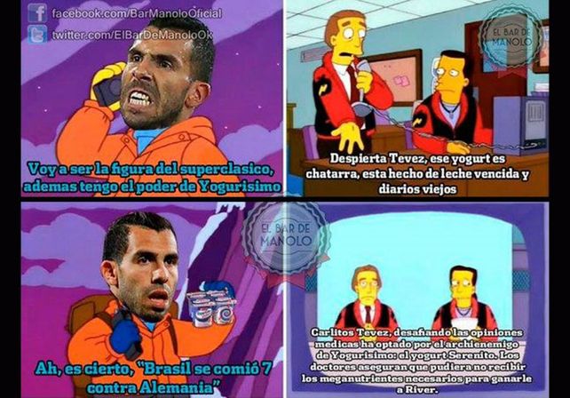 Superclásico polémico: Los memes nunca faltan