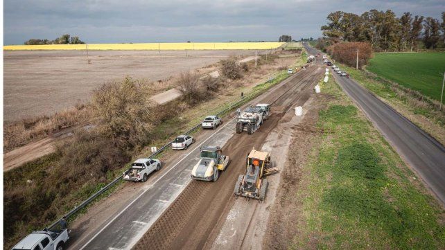 Comenzaron las obras de rehabilitación en la ruta provincial 26
