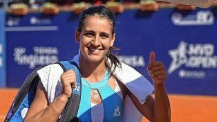En una semana muy productiva, Lourdes Carlé se instaló en las semifinales de Puerto Vallarta.