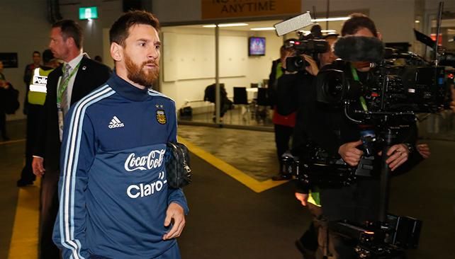 La Selección mantuvo la veda con la prensa argentina