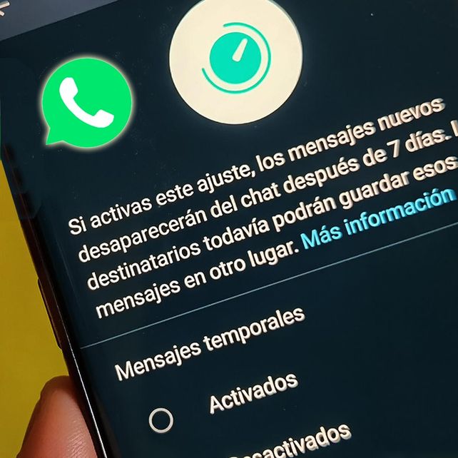 WhatsApp ahora permite configurar la app para que autodestruya los mensajes.