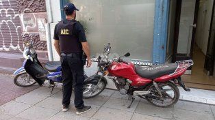 Detuvieron a un miembro de una banda dedicada al robo de motos en la ciudad