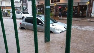 Fuerte temporal afectò varias ciudades de la&nbsp; Costa Atlántica