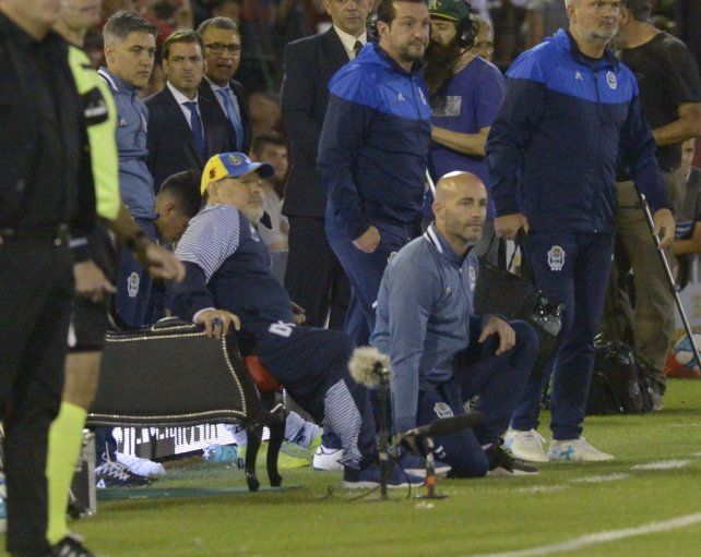 Méndez acompañó a Maradona en Gimnasia de La Plata.