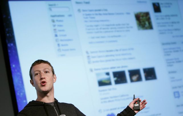 Ceo. Zuckerberg ayer explicando la nueva plataforma de la gran red social.