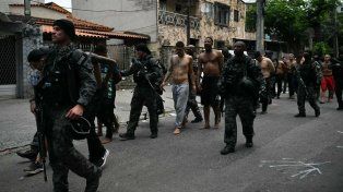 Río de Janeiro: la cifra de muertos por operativo antinarco asciende a 120.