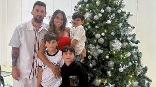Lionel Messi arribó a Rosario para celebrar las fiestas