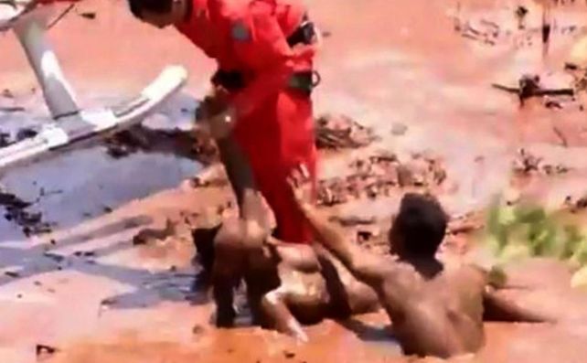 Brasil: cedió una represa, el lodo arrasó con un pueblo y hay 200 desaparecidos