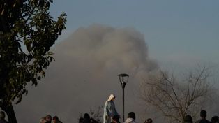 El humo de las quemas en las islas ubicadas frente a Rosario llegó este martes por la mañana a Buenos Aires.&nbsp;