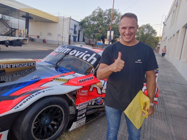 Mariano Werner tras una tarde con los fanáticos.