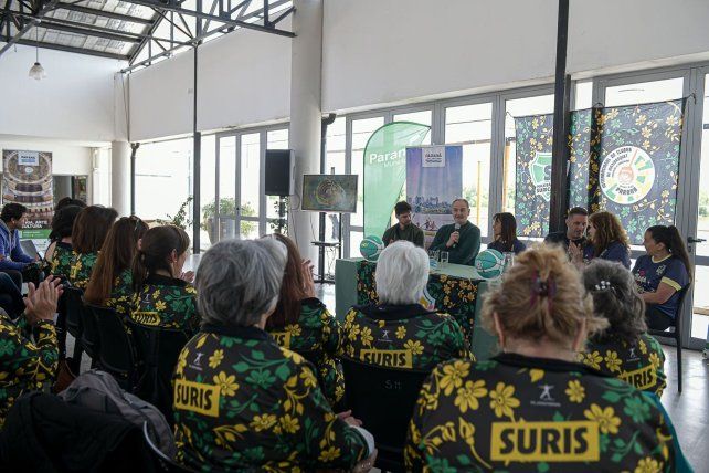 Este lunes hubo una conferencia de prensa en la Sala Mayo de cara a la actividad en Paraná