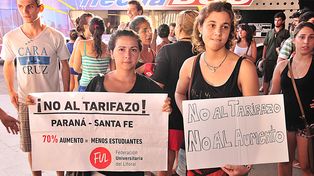 Aumento del boleto a Paraná: presentarán un amparo a Etacer y Fluviales