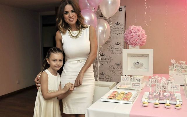 Las fotos del cumpleaños de Mía Virasoro, la hija de Marina Calabró