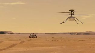 Nasa: el helicóptero Ingenuity realizó su primer vuelo en Marte