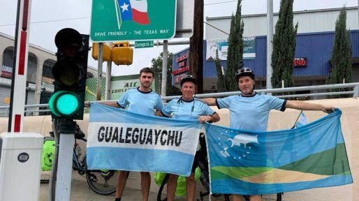 De Gualeguaychú a Kansas en bicicleta: la aventura de tres entrerrianos