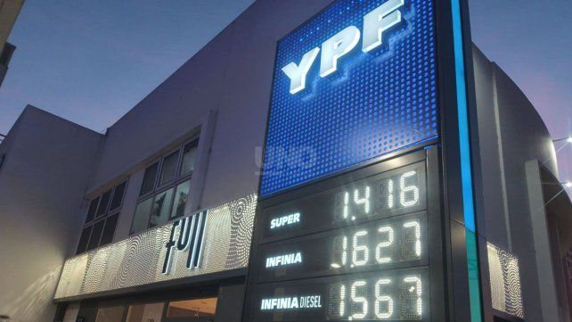 YPF: se trata de la octava variación en lo que va del mes de agosto en la ciudad de Santa Fe con la nueva política de microprecios&nbsp;