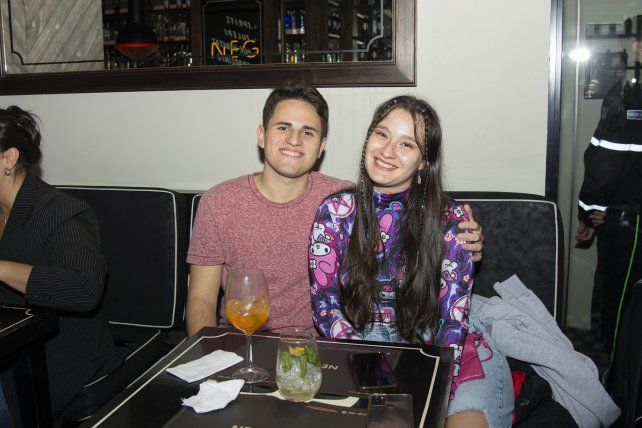 Franco Oviedo y Ludmila Romero