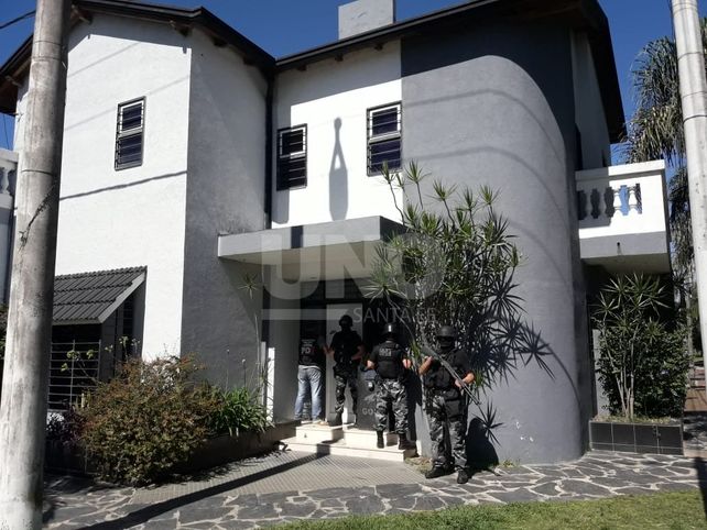 Apresaron a seis narcos con varios kilos de cocaína en Guadalupe Residencial