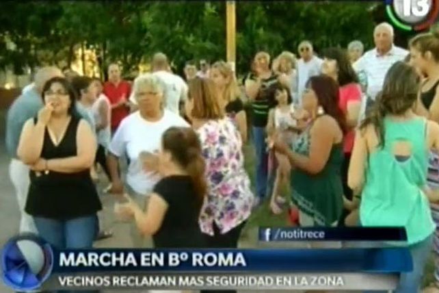 Barrio Roma volvió a pedir por la seguridad