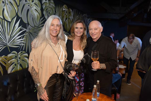Alicia Azanza, Amalia Granata y Marcelo Megna.
