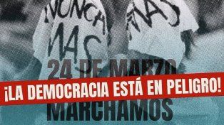 Marcha en Santa Fe por el Día de la Memoria, la Verdad y la Justicia
