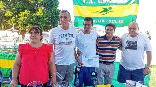 Martín Carrizo fue merecidamente reconocido en San Javier.