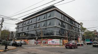 El nuevo edificio del Instituto Superior de Profesorado Nº 8 toma forma: la obra ya tiene un 70% de avance