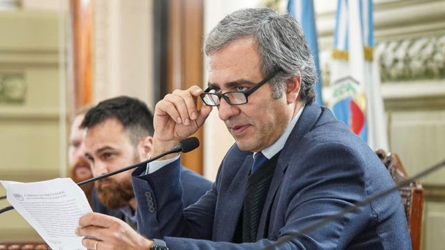 El diputado del Frente Renovador-PJ, Oscar Martínez. 