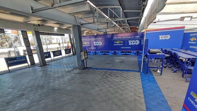 &nbsp;Así luce el box del equipo Chevrolet de TC2000