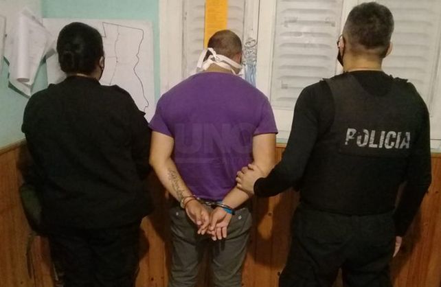 El detenido por el crimen de Alejandra.